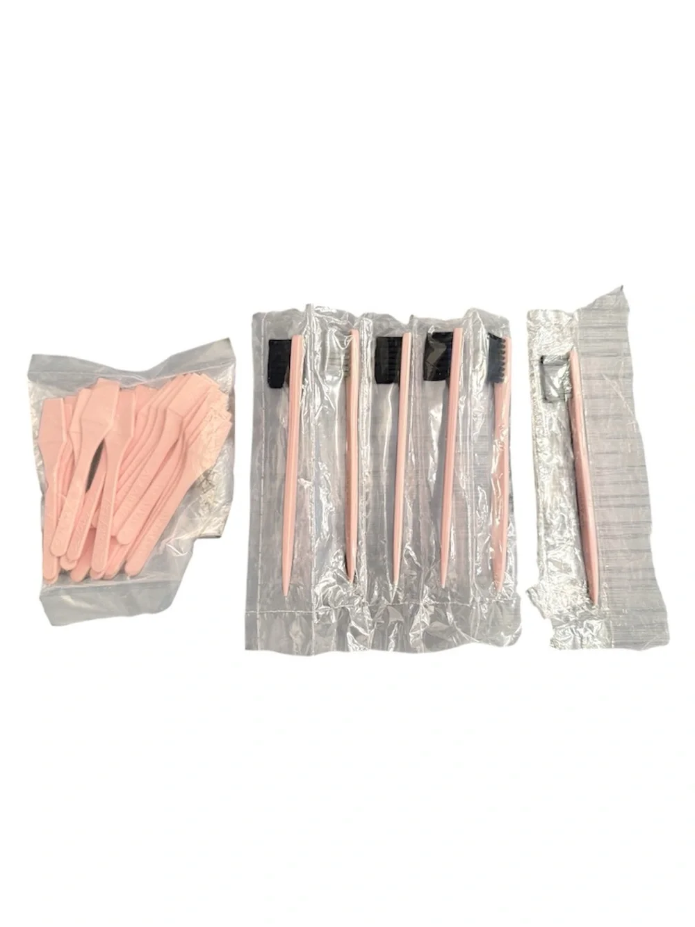 NEW Mary Kay Bundle of Eyebrow Brushess & Makeup Spatulas Applicators Pink Black
